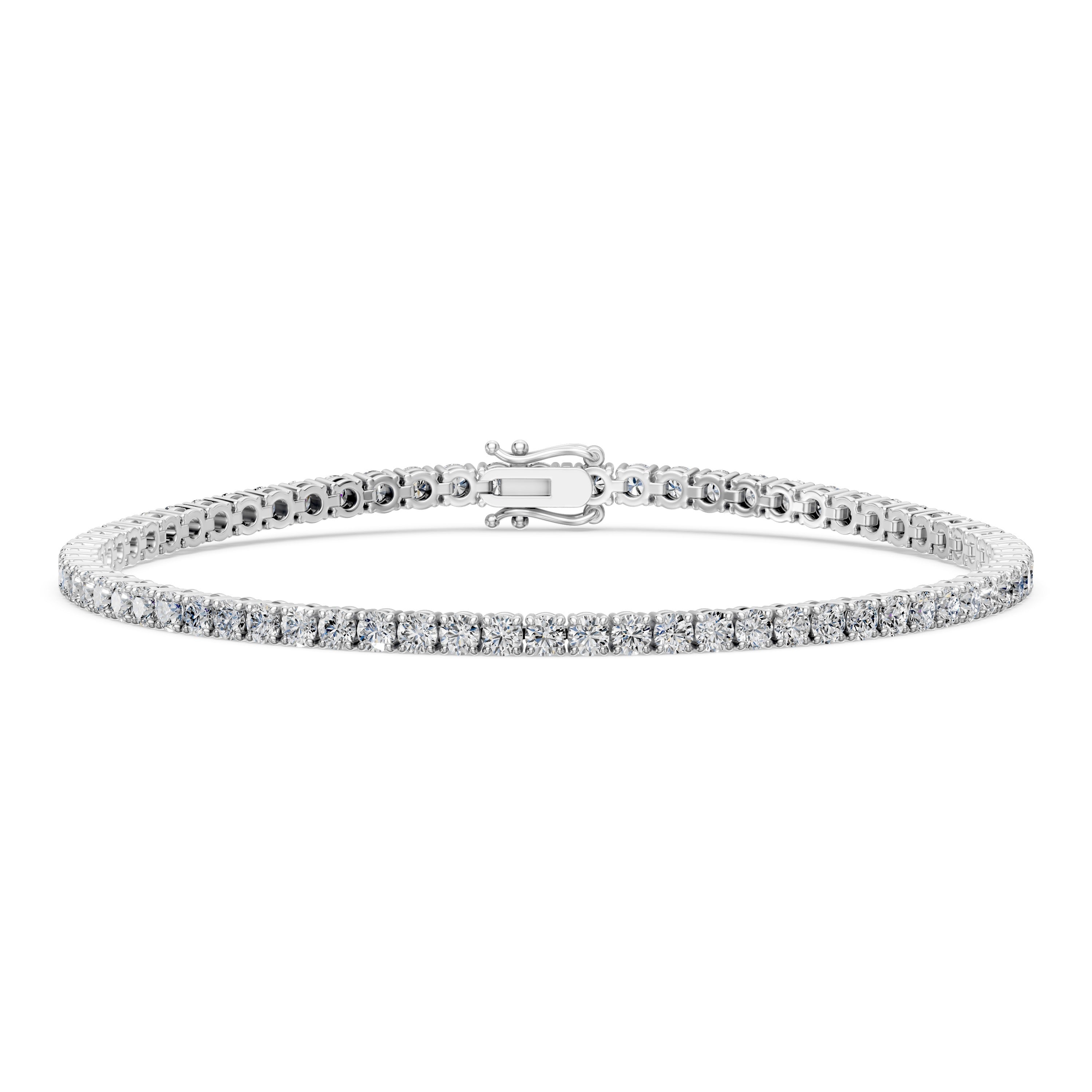 Lab Diamond Tennis Bracelet