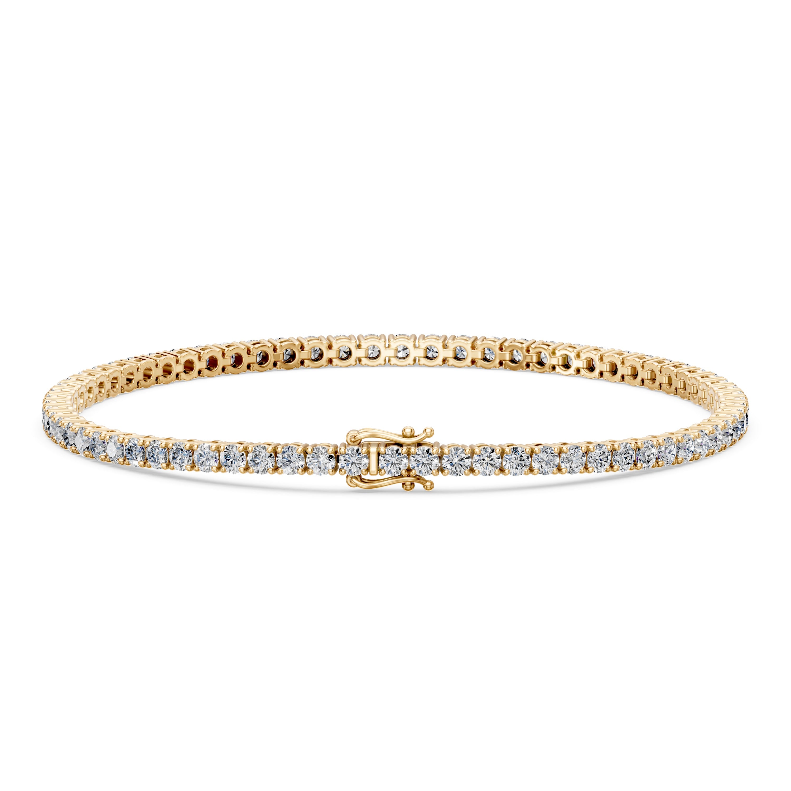 Lab Diamond Tennis Bracelet