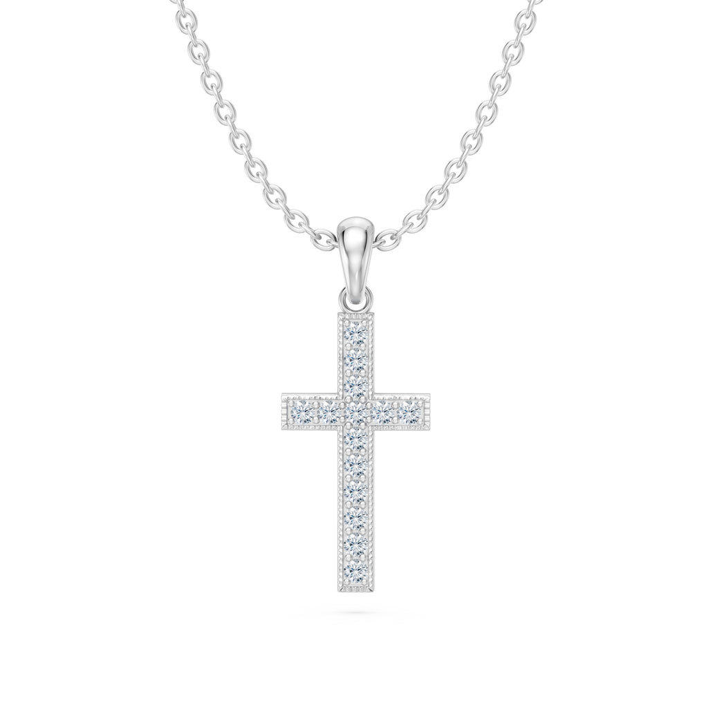 Jesus Lab Diamond Pendant