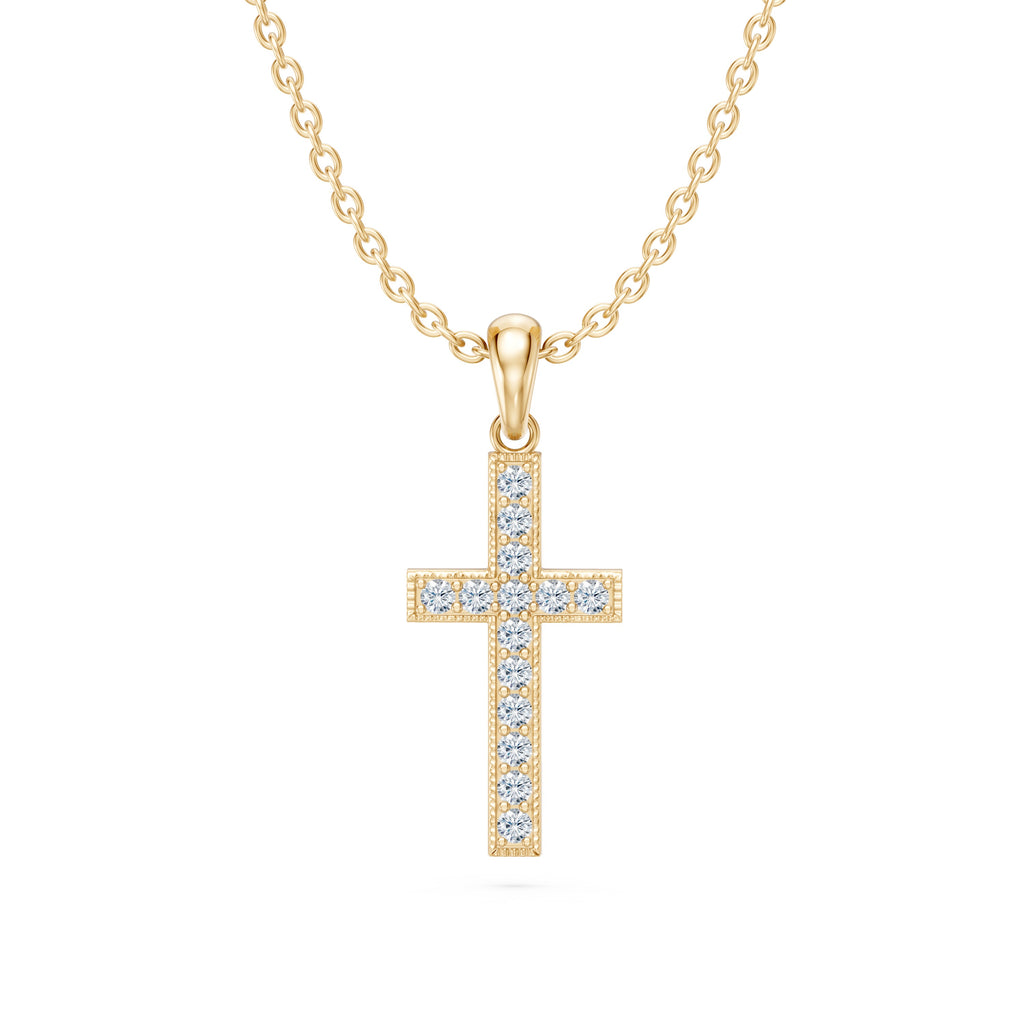 Jesus Lab Diamond Pendant