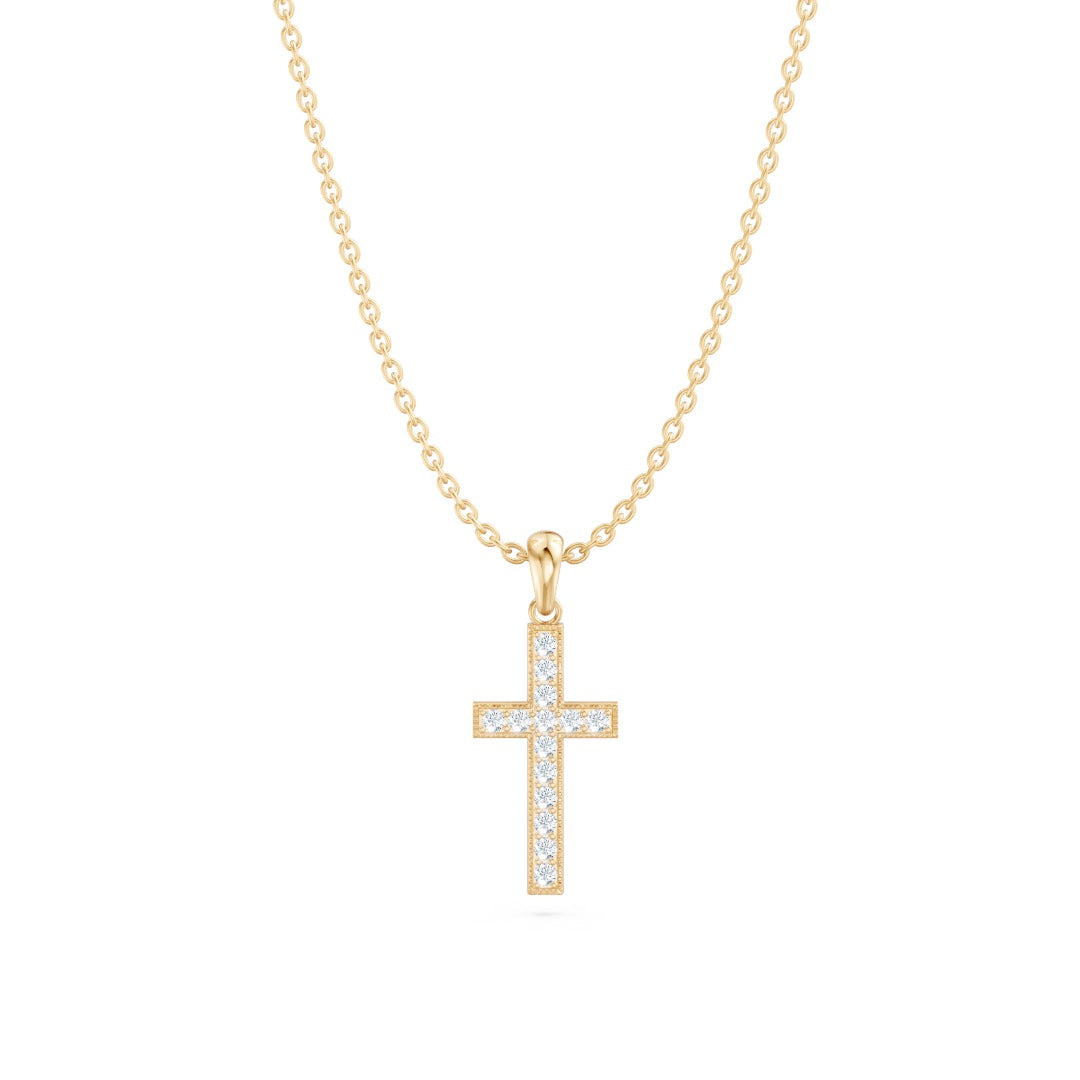 Jesus Lab Diamond Pendant