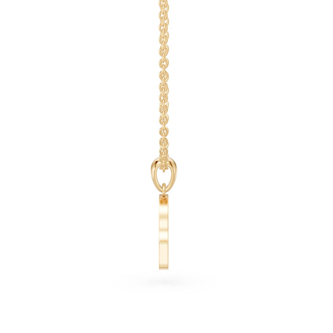 Hamsa Hand Lab Diamond Pendant