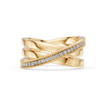Triple Fusion Lab Diamond Ring