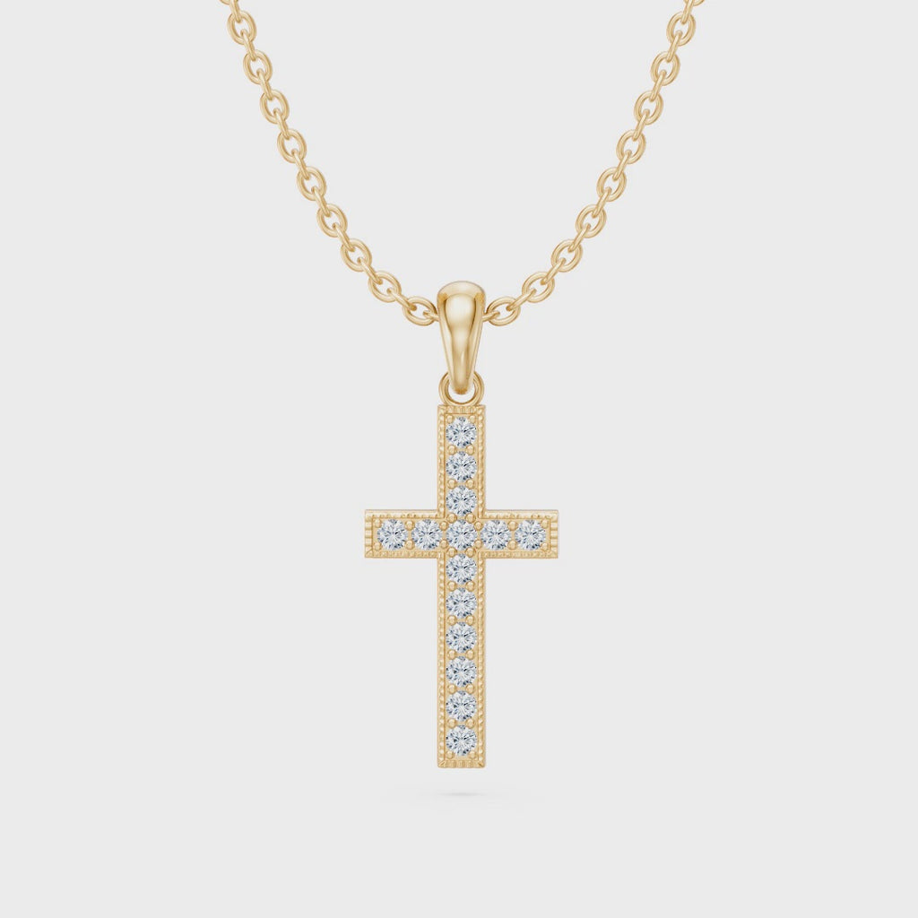 Jesus Lab Diamond Pendant