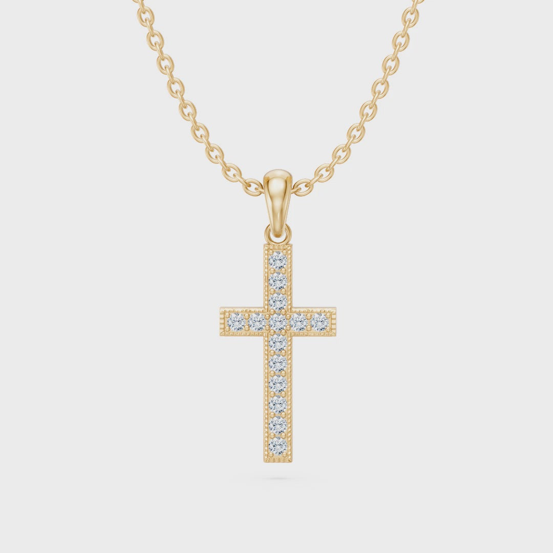 Jesus Lab Diamond Pendant