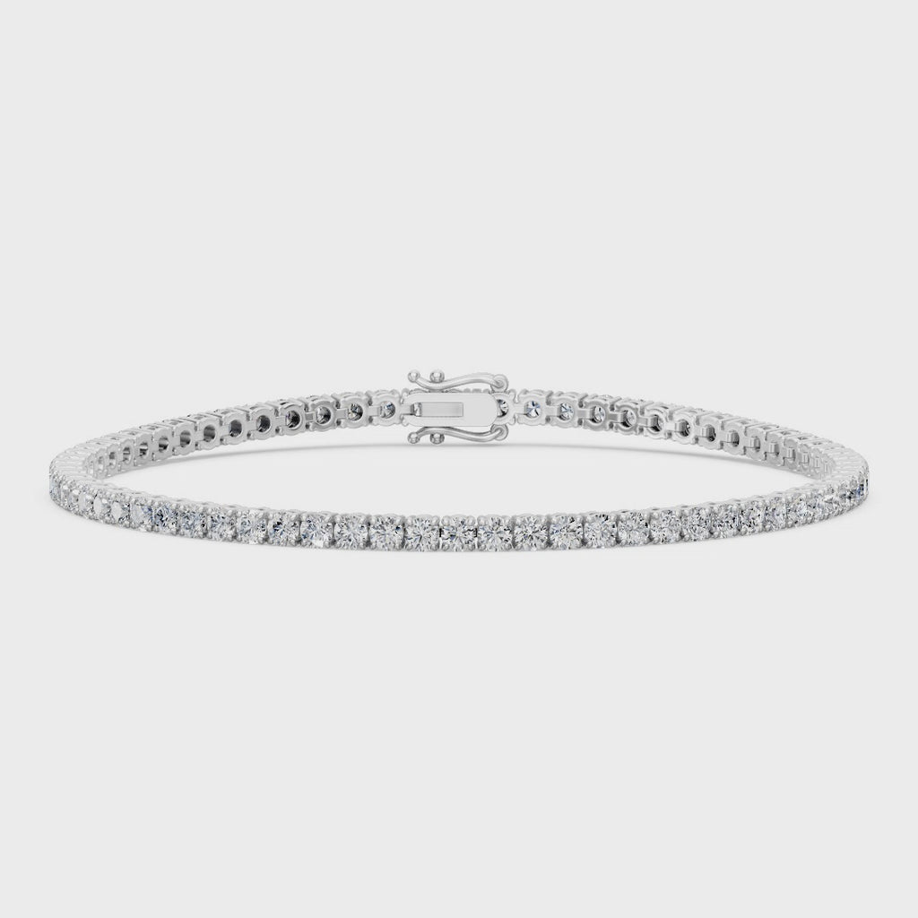 Lab Diamond Tennis Bracelet