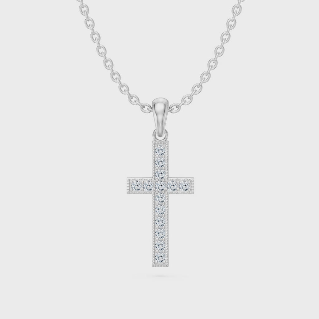 Jesus Lab Diamond Pendant