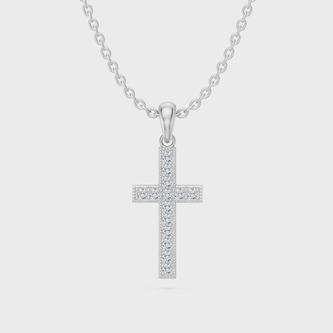 Jesus Lab Diamond Pendant